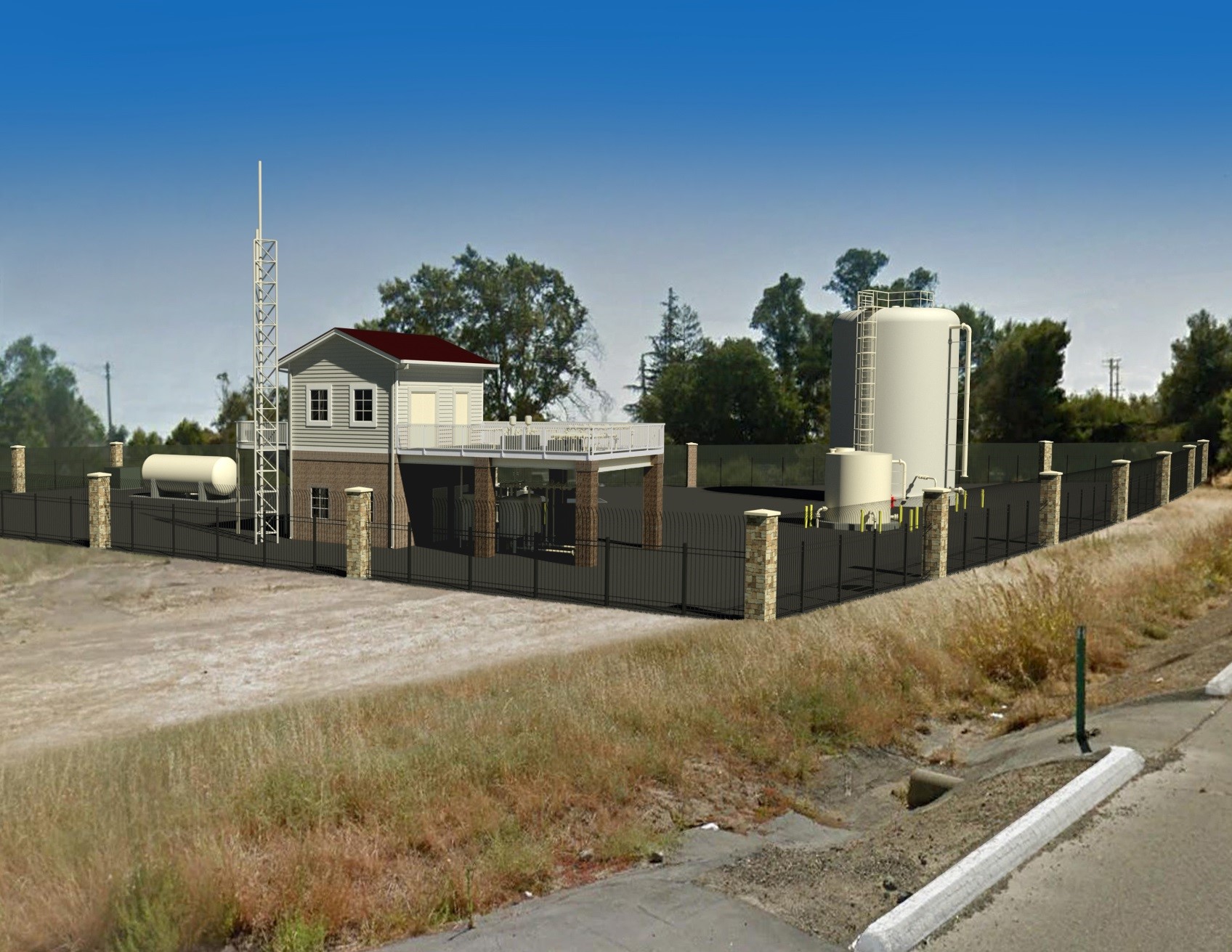 Sacramento County Water Agency Hood Water Treatment Plant